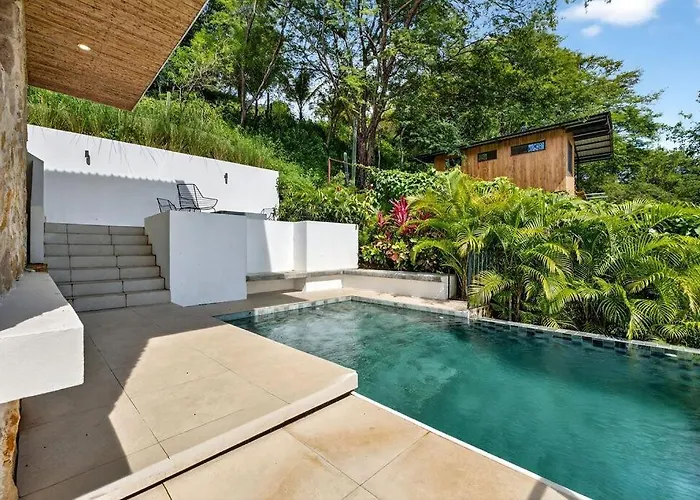 Private In Playa Near Flamingo With Infinity Pool, 9 Minute Walk To Beach, Ocean, Mountain, Nature Views, Tv And Ac In Every *